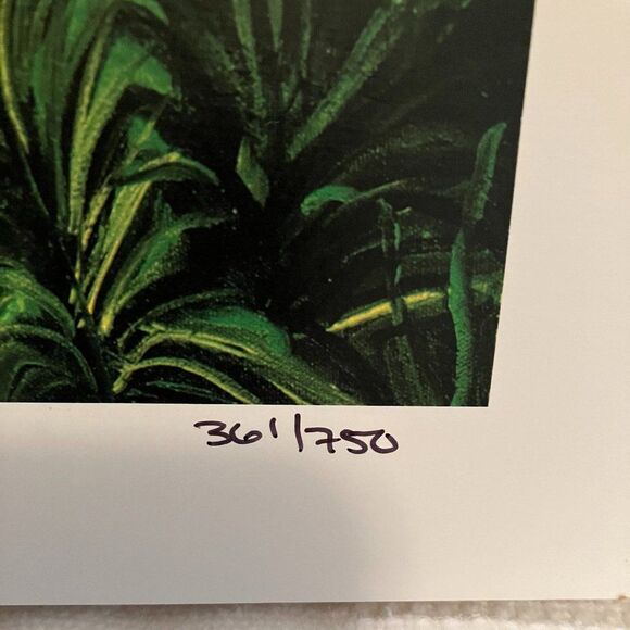 "Endangered Pandas" by Susan Andreason Seriolithograph - Picture 7 of 10